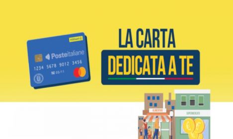 Carta “Dedicata a te”, pubblicate le liste dei beneficiari 